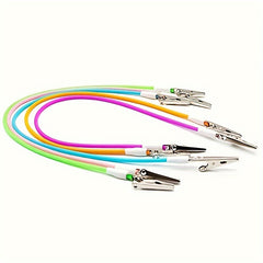 Dental Lab Bib Clips Silicone Cord Napkin Holders Dentist