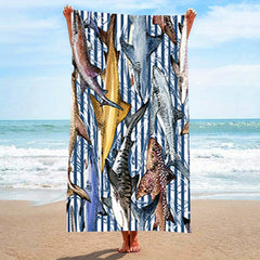 Microfiber Beach Towel Quick Dry Soft Lightweight