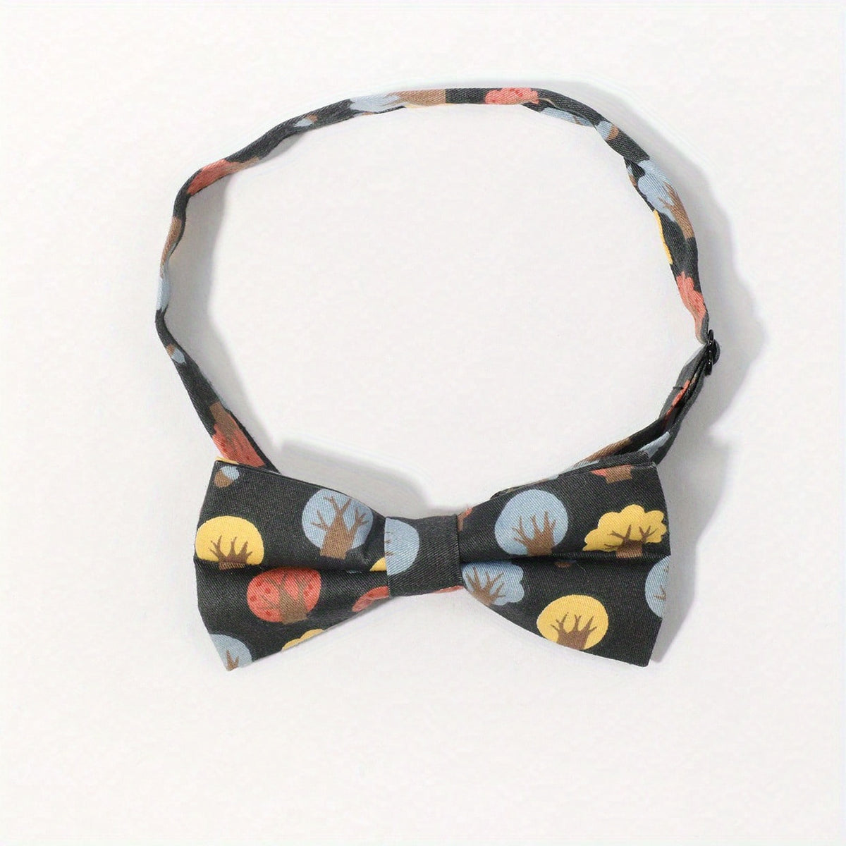 Colorful Forest Pattern Bow Tie for Boys and Children