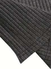 Ribbed Button Tank Top Crew Neck Sleeveless