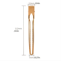 Golden Duck Billed Clip Hair Accessories