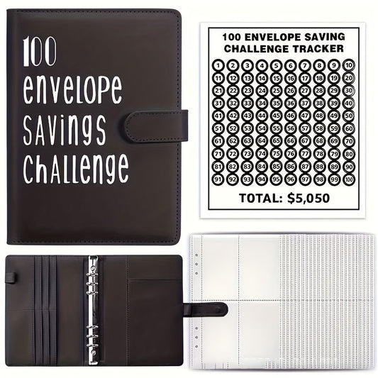 100 Envelope Challenge Binder Easy Way To Save Budget Binder With Envelopes
