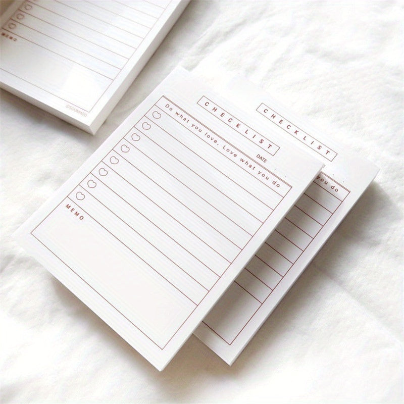 Vintage Student Notepad 200 Sheets, 4 Sets