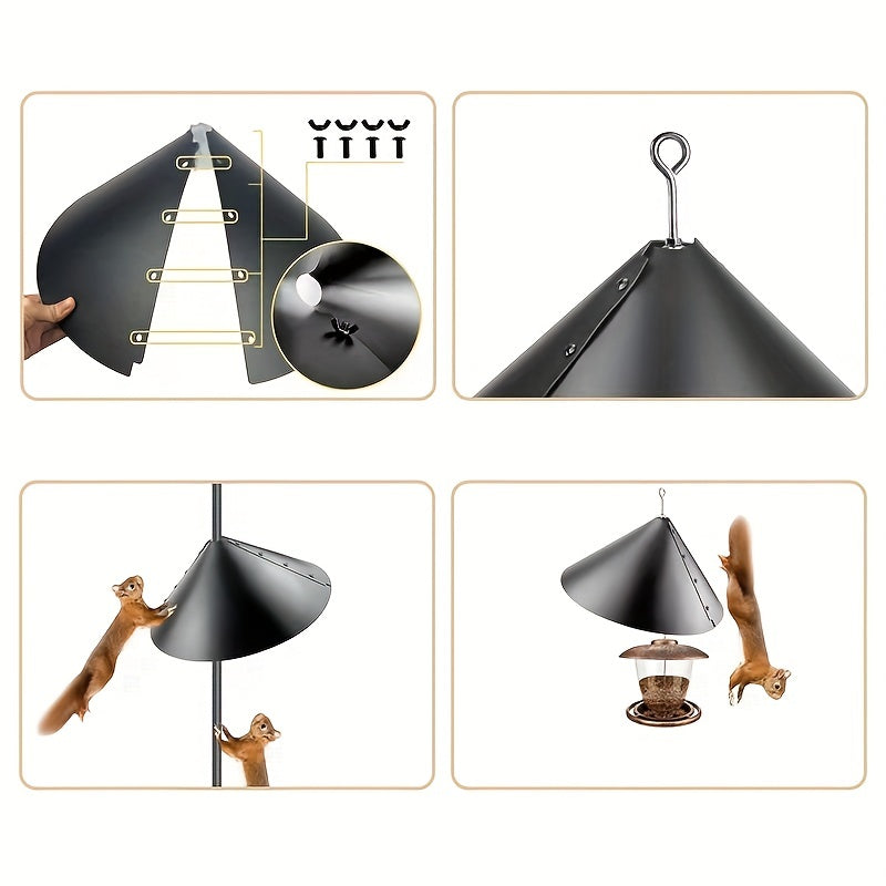 45 72 Cm Squirrel Baffle Wrap Around Squirrel Proof Baffles