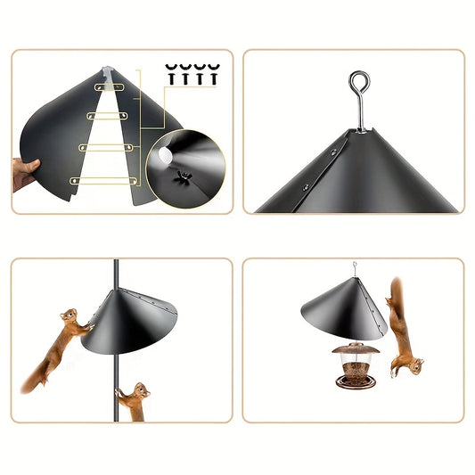 45 72 Cm Squirrel Baffle Wrap Around Squirrel Proof Baffles