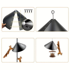 45 72 Cm Squirrel Baffle Wrap Around Squirrel Proof Baffles