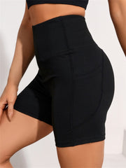 High Waist Butt Lifting Tight Shorts for Sports Yoga Running
