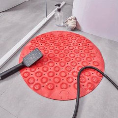 Non Slip Shower Safety Pad for Elderly Soft Washable with Drainage Holes