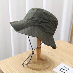 Outdoor Packable Bucket Hat Sunshade Waterproof Fishing Hat