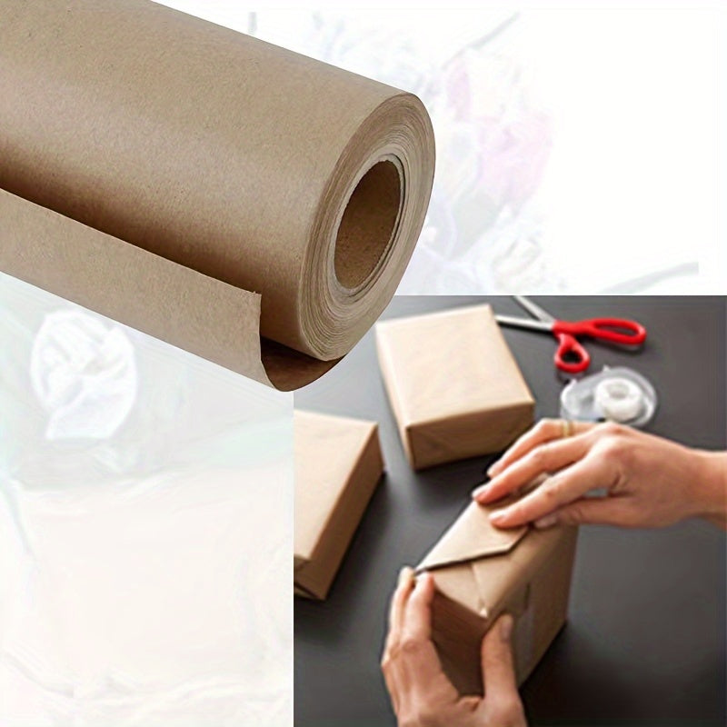 Brown Leather Paper Crafts Art Packaging Decoration Paper