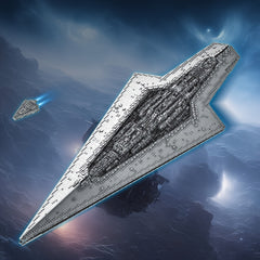 7550pcs Large Spaceship Puzzles Building Blocks Toy Model Gift
