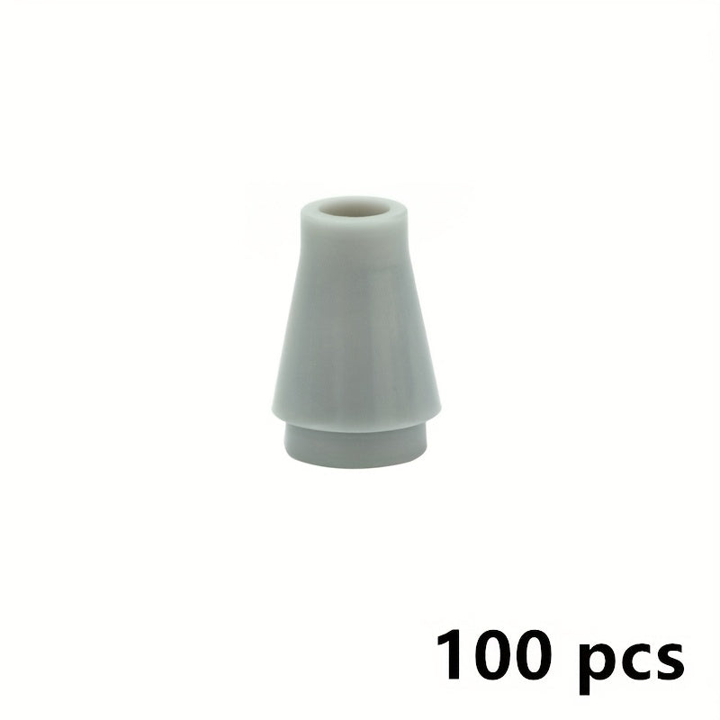 100pcs Building Blocks Cone 1x1 without Top Groove Special Assembly Particle