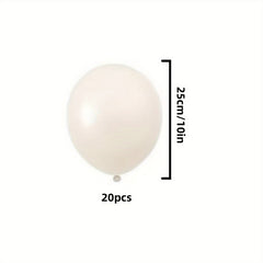 20pcs Sand Balloons for Birthday Wedding Thanksgiving Year House Decoration