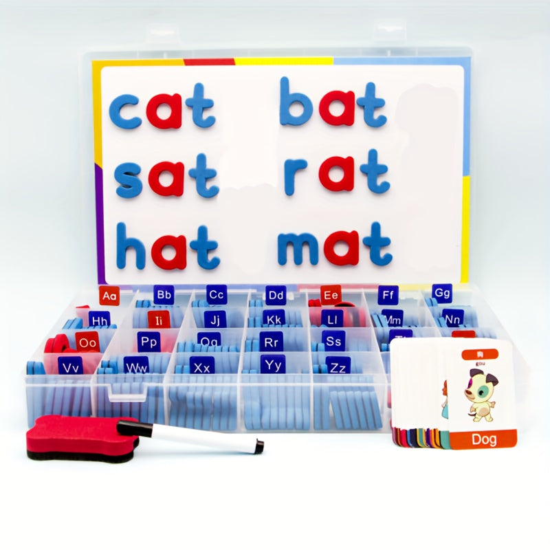 Magnetic Spelling Tools Set - 26 Uppercase & 78 Lowercase Letters
