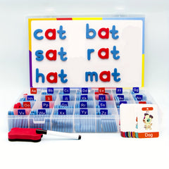 Magnetic Spelling Tools Set - 26 Uppercase & 78 Lowercase Letters