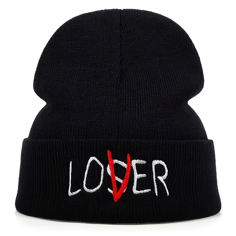 Sports Embroidered Knit Hat