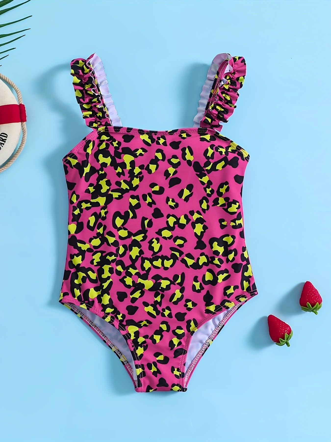 Sweet Girls Flamingo 1pc Swimsuit Bathing Suit Beach Vacation Gift
