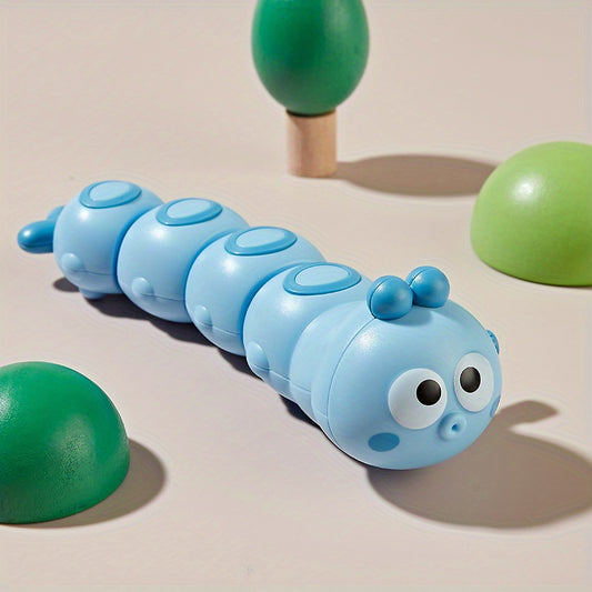 Cute Wind Up Toys for Babies & Toddlers, Chain Swing Caterpillar Puzzles