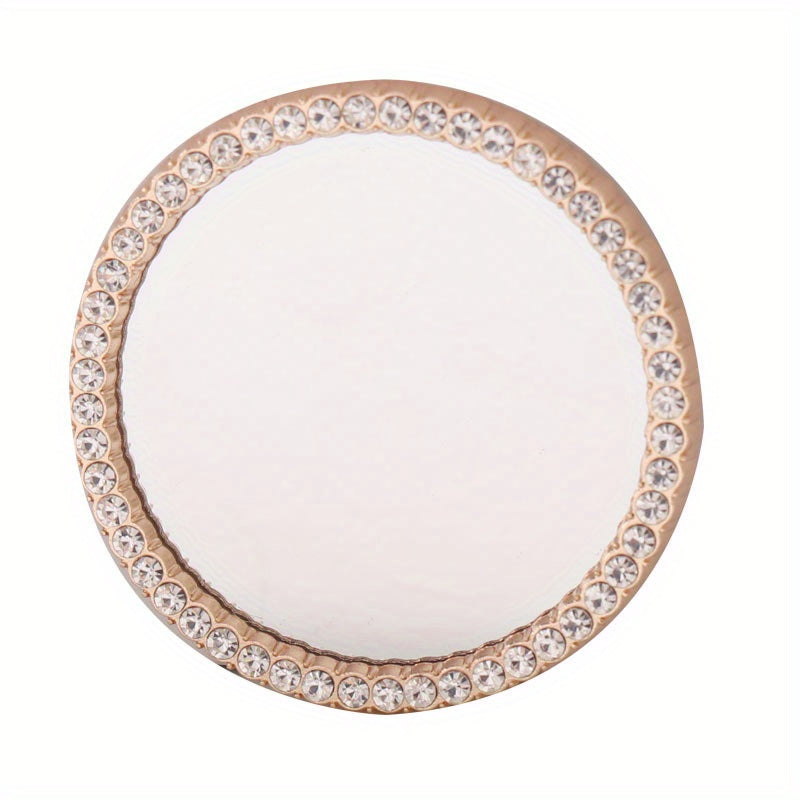 1:12 Makeup Mirror with Pearl Trimmed Frame for OB11 Dollhouse