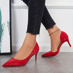 Women's High Heel Slip On Stiletto Pumps