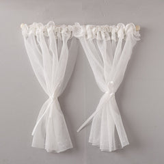 1:12 Mini Food Play Curtain Decoration DIY Furniture Accessory