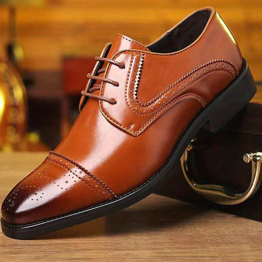 Men's Lace Up Dress Shoes Non Slip Formal Shoes
