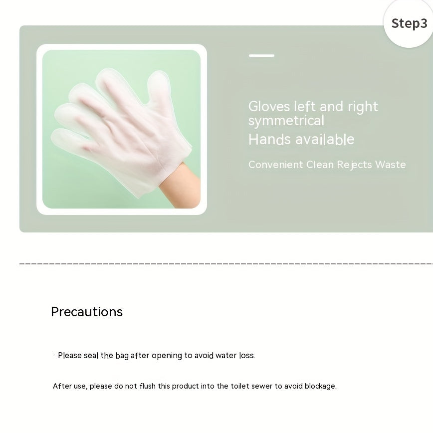 6pcs Pet Cleaning Gloves Wet Wipes for Dog Bathing