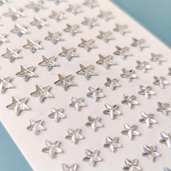 72Pcs Adhesive Acrylic Rhinestones Face Jewels DIY Crafts Stickers