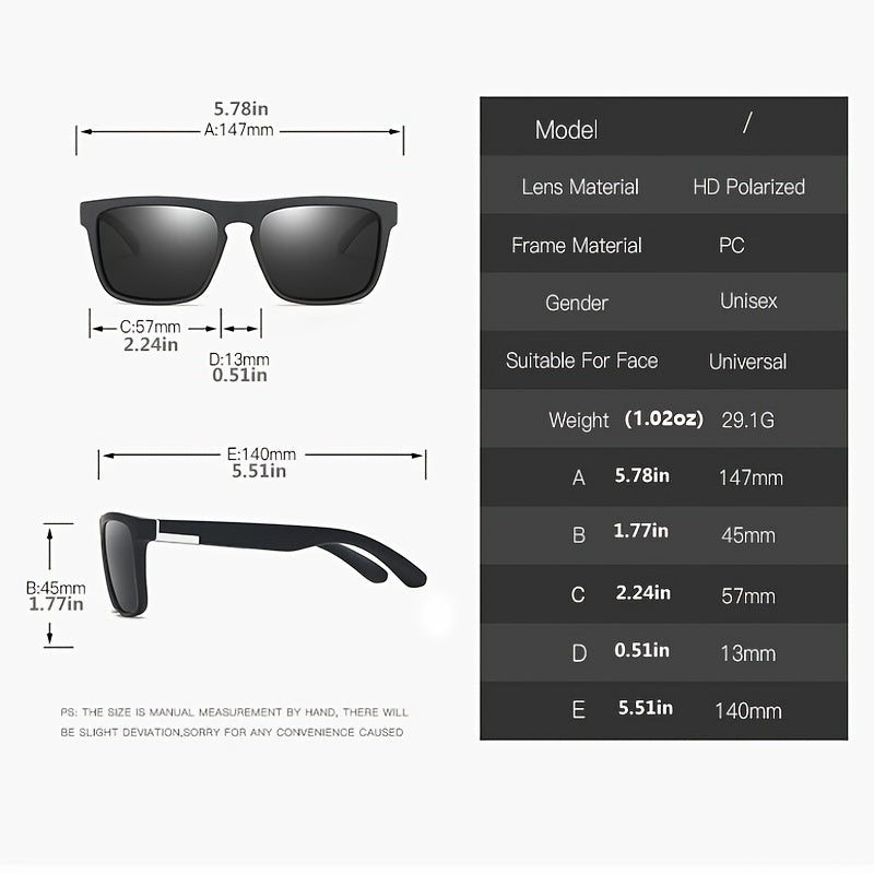 Men's Polarized Sunglasses Driver Fishing Driving Sunglasses UV400