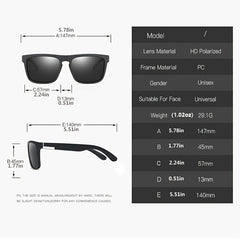 Men's Polarized Sunglasses Driver Fishing Driving Sunglasses UV400