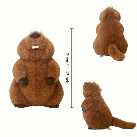 Soft Brown Plush Toy Stuffed Animal - Perfect Gift for Friends & Family