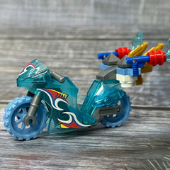 Durable ABS Motorcycle Building Blocks Set DIY Puzzle Educational Construction