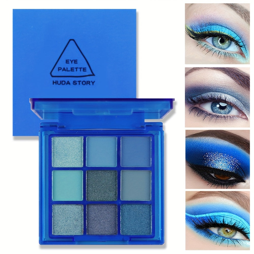 Enchantress 9 Eyeshadow Palette Klein Cosplay Matte Pearly Eyeshadow