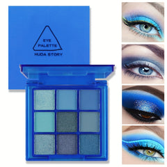 Enchantress 9 Eyeshadow Palette Klein Cosplay Matte Pearly Eyeshadow
