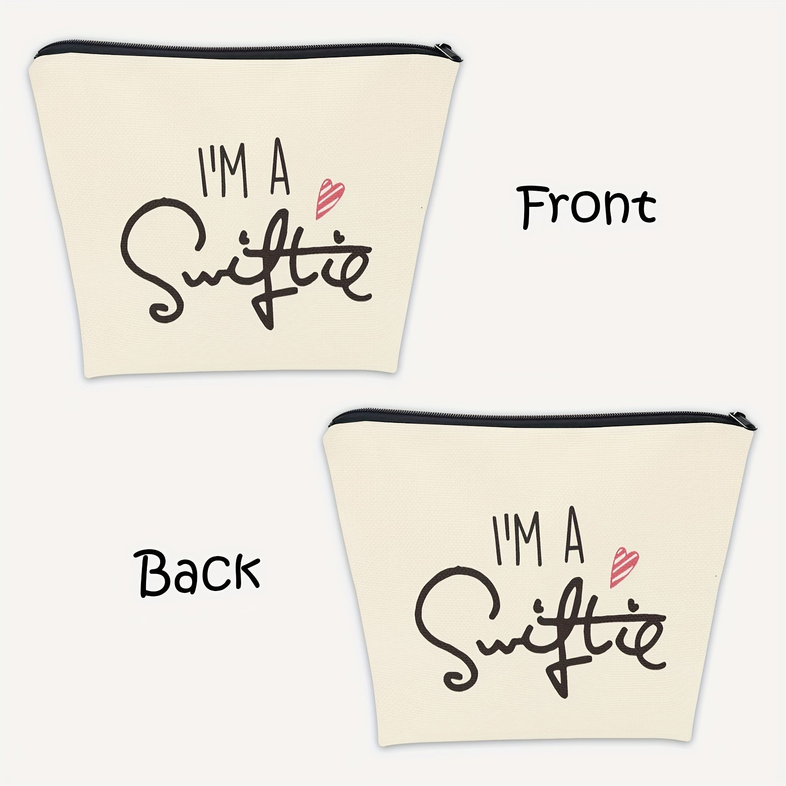 Women's Friendship Music Sister Makeup Bag Gift