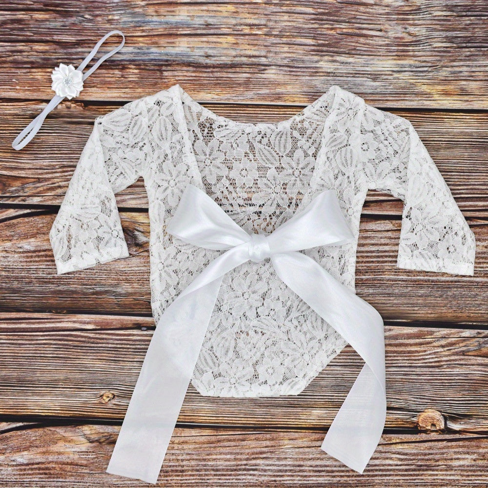 Cute 2 Piece Baby Romper Suit for Photos