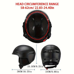 Ski Snowboard Helmet for Men Women & Youth Shockproof Windproof Protective Gear