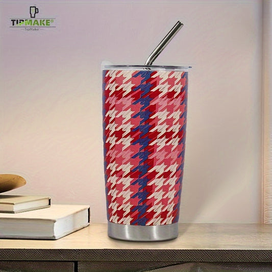 20oz Stainless Steel Insulated Cup Vacuum Flask Coffee Mug with Lid