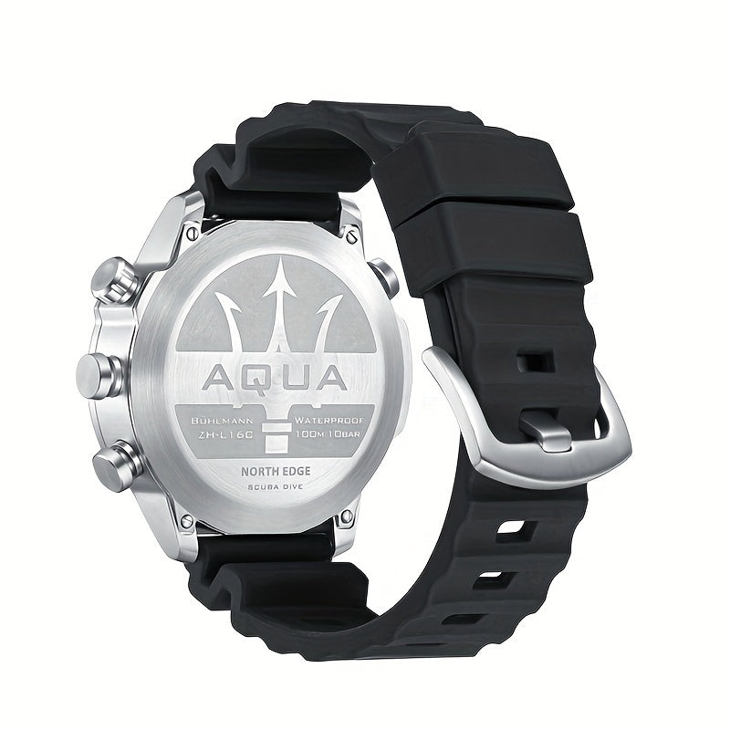 Pro Dive Computer Watch 50M NDL No Deco Time Altimeter Barometer Compass