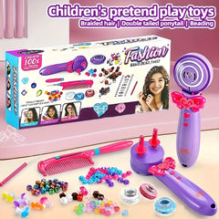 Magic Braids Hair Twisting Toy Bead Weaving Tool