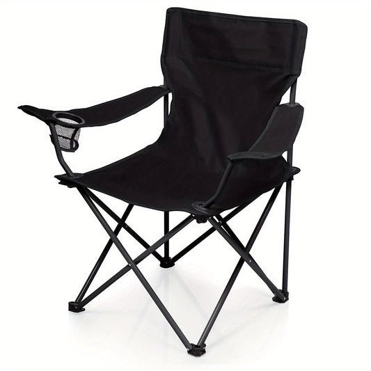 Portable Camping Chair Lightweight with Pocket & Bottle Holder