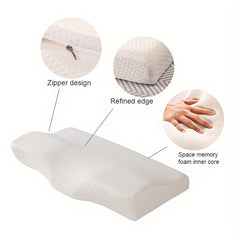 Memory Foam Orthopedic Pillow for Neck Pain Relief