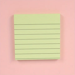 100pcs Monochrome Sticky Notes 7 62x7 62 Cm Self Sticky Notes