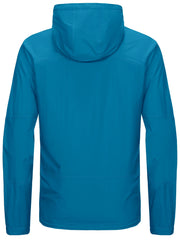 Men's Lightweight Hooded Waterproof Jacket for Outdoor Activities