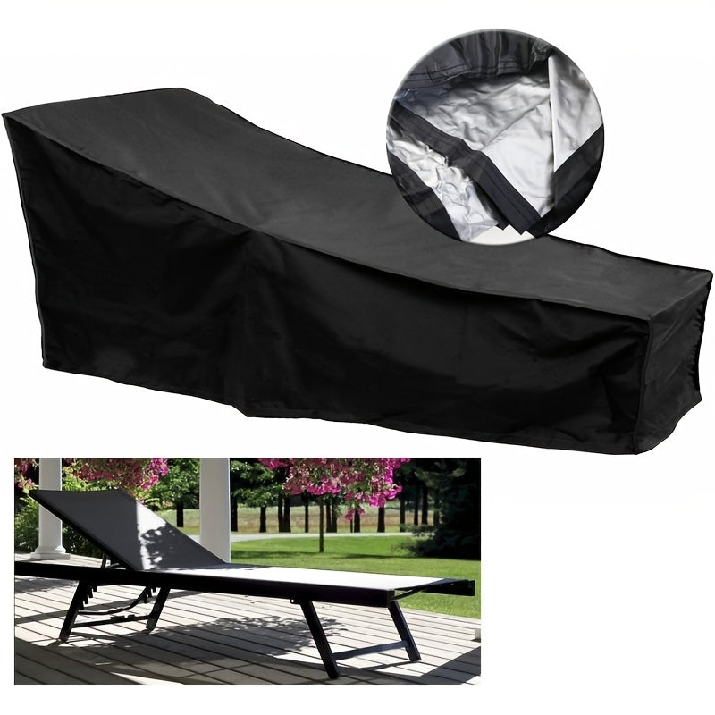 Outdoor Chaise Lounge Cover Waterproof Heavy Duty UV Resistant