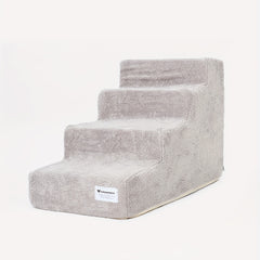 Soft & Stylish Pet Stairs 4 Steps for Bed & Sofa Accessibility