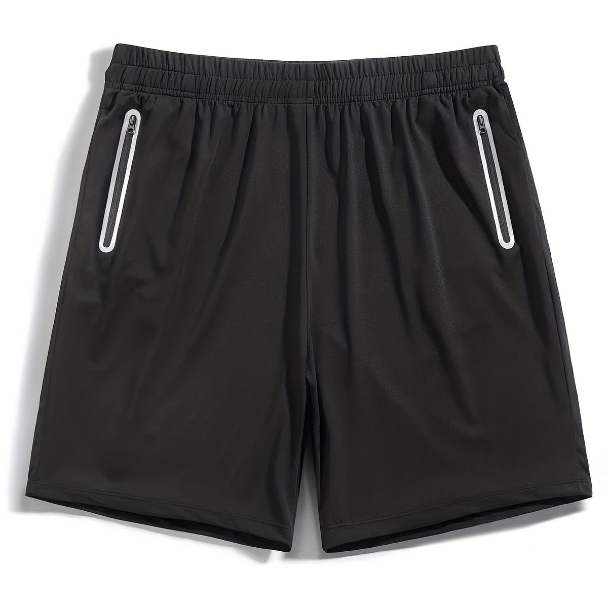 Men's Side Zip Pockets Running Shorts