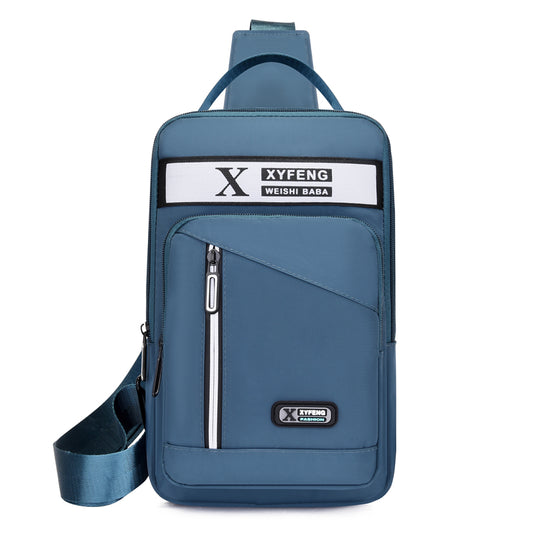 Men's Shoulder Bag Water Repellent Nylon Sports Handbag