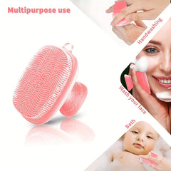 Silicone Face Scrubber Brush For Women Facial Cleansing Waterproof Skin Care