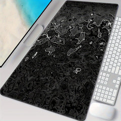 Large Dark Gray Gaming Mouse Pad Non-Slip Rubber Material Office Use